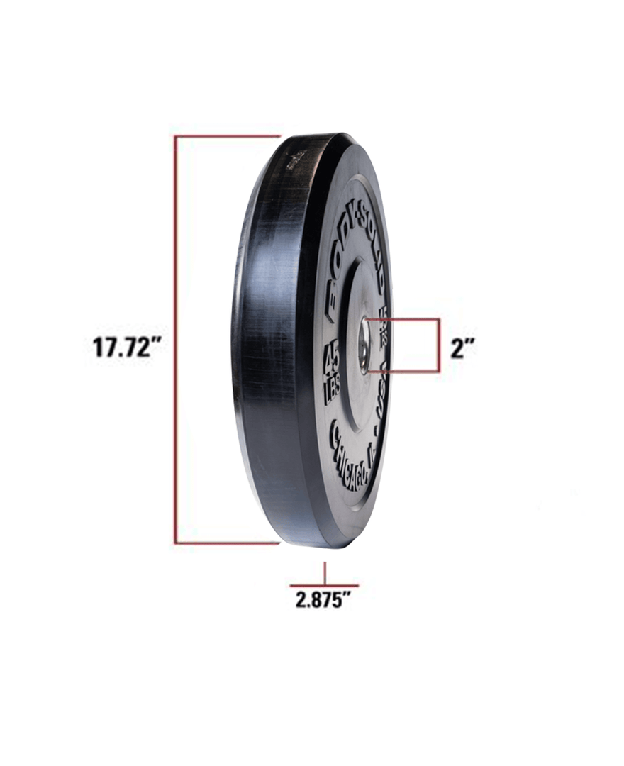 Body-Solid Chicago Extreme Bumper Plate Equipment 4 Body-Solid Chicago Extreme Bumper Plate Equipment