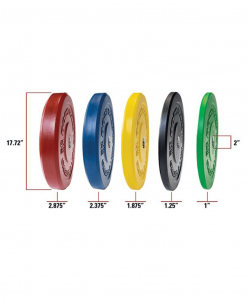 Body-Solid Chicago Extreme Bumper Plate Color Equipment