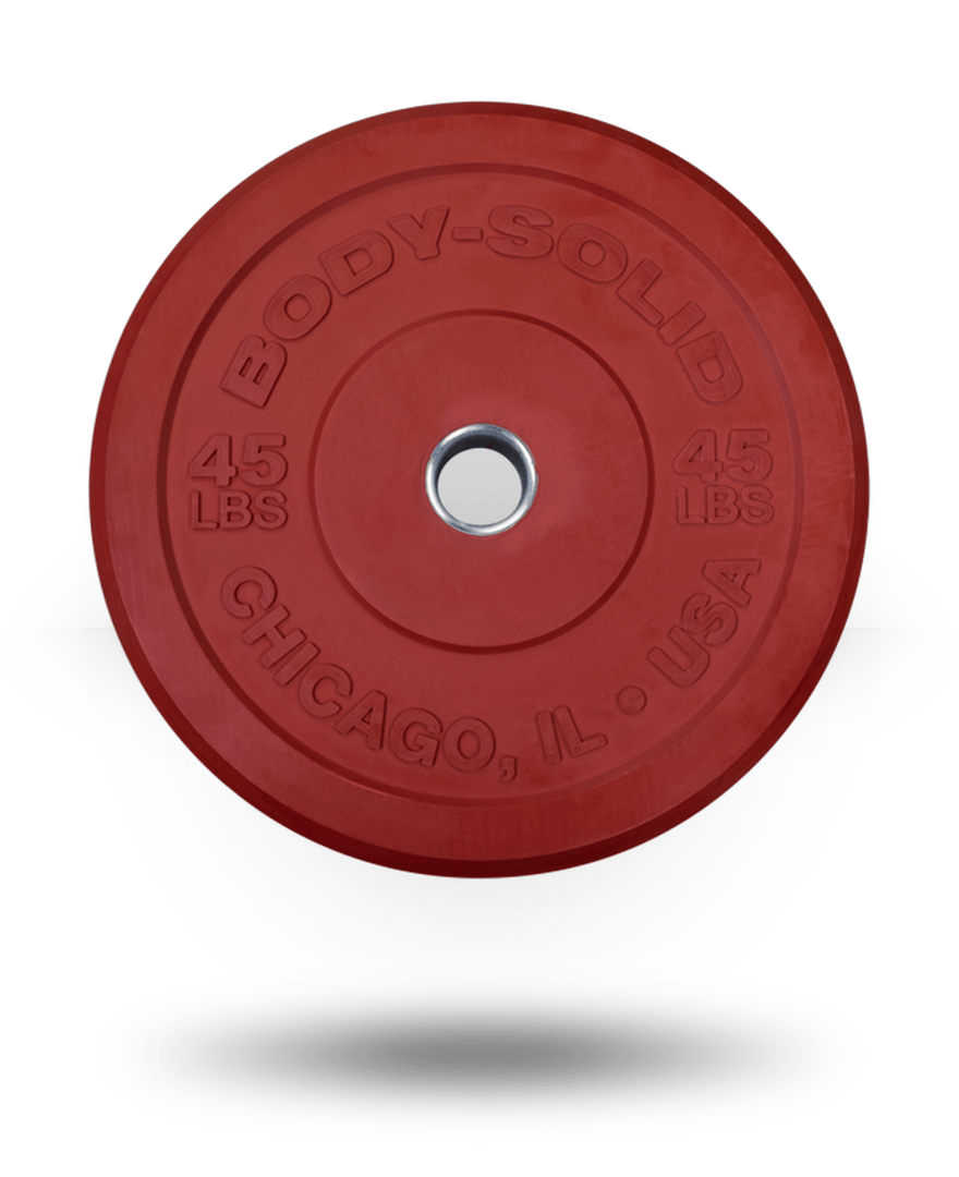 Body-Solid Chicago Extreme Bumper Plate Color 3 Body-Solid Chicago Extreme Bumper Plate Color