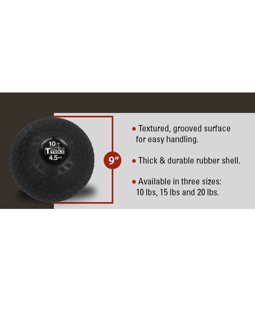 Body-Solid Tire Tread Slam Ball 4 Body-Solid Tire Tread Slam Ball