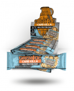 Grenade Carb Killa Bar - Chocolate Chip Cookie Dough, 12 Bars Supplements