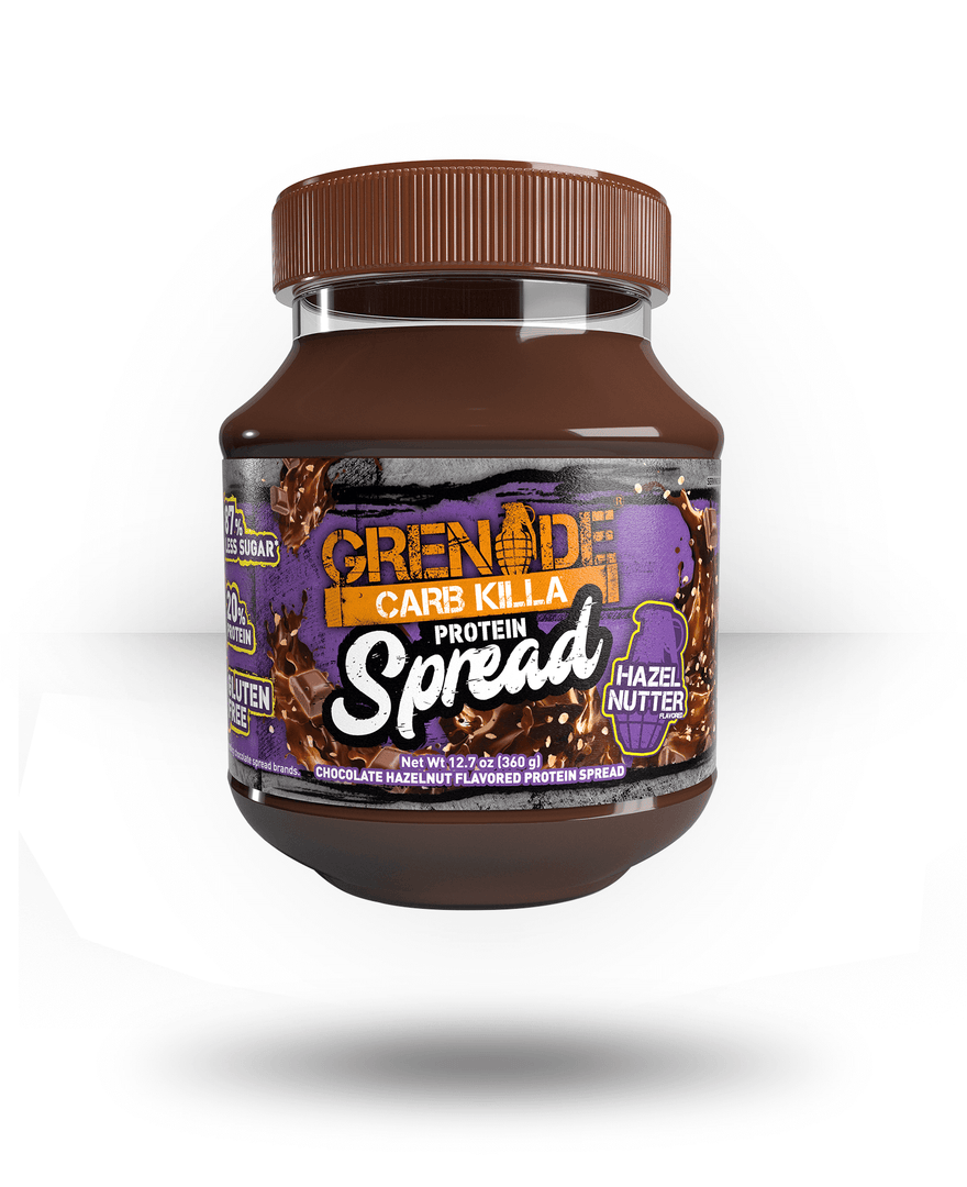 Grenade Carb Killa Protein Spread - Hazel Nutter, 12.7 Oz 3 Grenade Carb Killa Protein Spread - Hazel Nutter, 12.7 Oz
