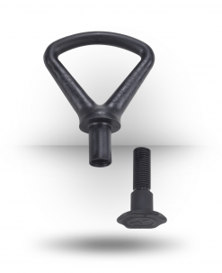 Hyperwear SoftBell Kettlebell Handle With Long Bolt