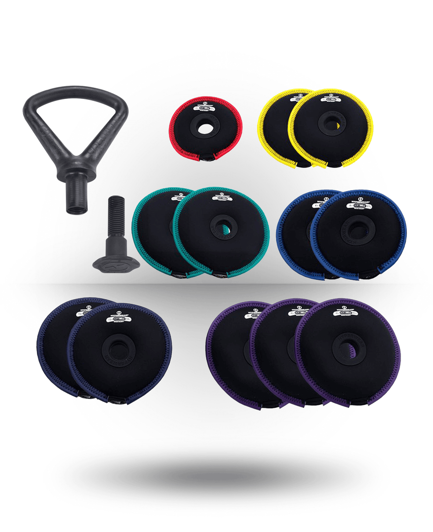 Hyperwear SoftBell Kettlebell Set 3 Hyperwear SoftBell Kettlebell Set