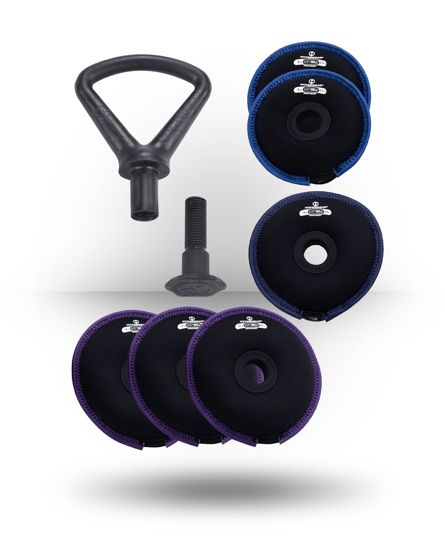 Hyperwear Equipment SoftBell Kettlebell Set 3 Hyperwear Equipment SoftBell Kettlebell Set