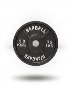 USA Sports Eco Cast Iron Black Plate Equipment