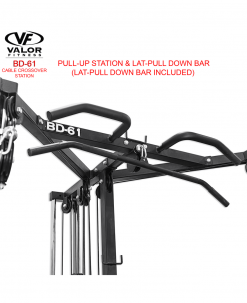 Valor Fitness Cable Crossover Station Equipment 14 Valor Fitness Cable Crossover Station Equipment