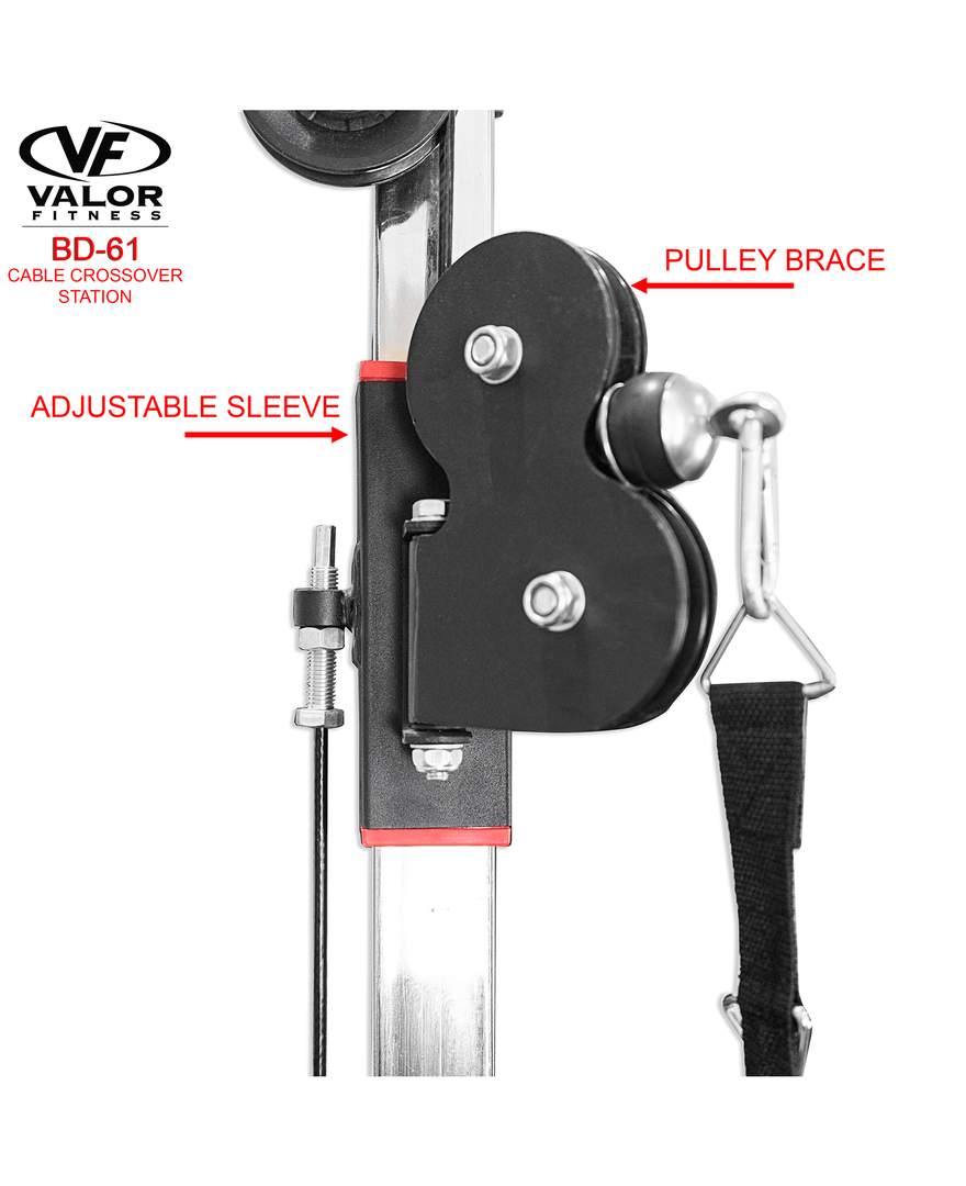 Valor Fitness Cable Crossover Station Equipment 9 Valor Fitness Cable Crossover Station Equipment
