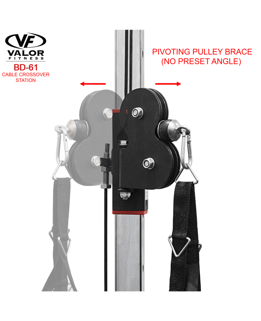 Valor Fitness Cable Crossover Station Equipment 10 Valor Fitness Cable Crossover Station Equipment