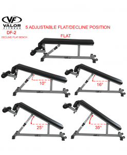 Valor Fitness Equipment Decline/Flat Bench