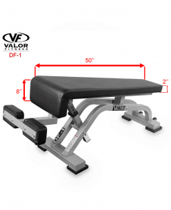 Valor Fitness Equipment Decline/Flat Bench Pro