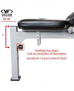 Valor Fitness FID Olympic Bench Equipment 14 Valor Fitness FID Olympic Bench Equipment