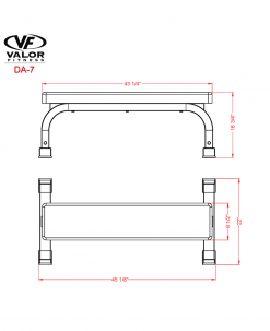 Valor Fitness Flat Bench