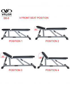Valor Fitness Incline/Flat Utility Bench