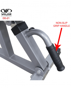 Valor Fitness Incline/Flat Utility Bench With Wheels Equipment