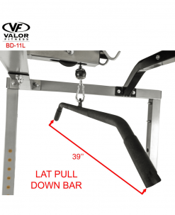 Valor Fitness Equipment Lat Pull For BD-11