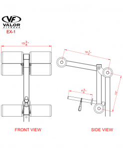 Valor Fitness Equipment Leg Lift Accessory 8 Valor Fitness Equipment Leg Lift Accessory