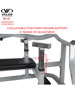 Valor Fitness Equipment Lever Bench With Decline/Sit Up Position