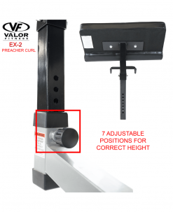 Valor Fitness Preacher Curl Accessory