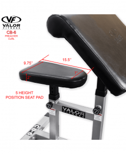 Valor Fitness Equipment Preacher Curl