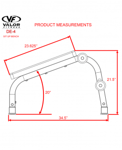 Valor Fitness Sit Up Bench