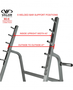 Valor Fitness Squat/Bench Combo Rack