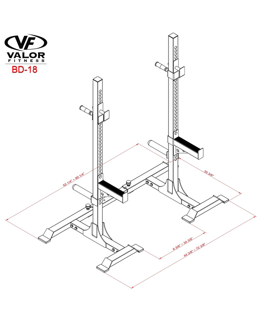 Valor Fitness Squat Stand Towers Equipment 4 Valor Fitness Squat Stand Towers Equipment