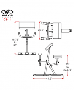 Valor Fitness Standing Arm Curl With Pivot Arm Pad 5 Valor Fitness Standing Arm Curl With Pivot Arm Pad