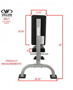 Valor Fitness Stationary Bench Equipment