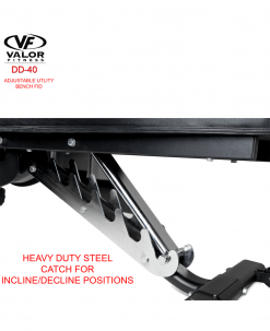 Valor Fitness Equipment ValorPRO Adjustable Utility Bench FID 15 Valor Fitness Equipment ValorPRO Adjustable Utility Bench FID