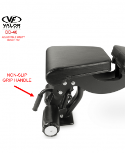 Valor Fitness Equipment ValorPRO Adjustable Utility Bench FID 17 Valor Fitness Equipment ValorPRO Adjustable Utility Bench FID