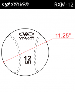 Valor Fitness Equipment ValorPRO Medicine Ball