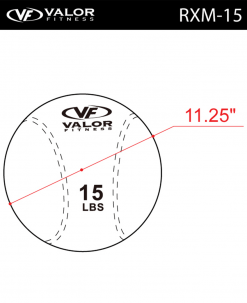 Valor Fitness ValorPRO Medicine Ball Equipment 7 Valor Fitness ValorPRO Medicine Ball Equipment