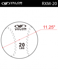 Valor Fitness ValorPRO Medicine Ball Equipment