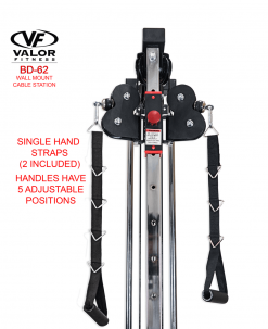Valor Fitness Equipment Wall Mount Cable Station