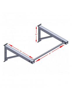 Xtreme Monkey Wall Mounted Chin Up Bar Equipment