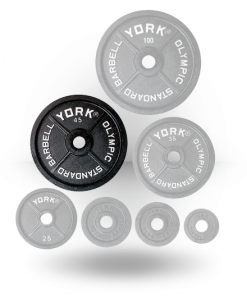 York Barbell Legacy Cast Iron Olympic Plate Equipment