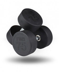 Body-Solid Equipment Rubber Pro-Style Dumbbell