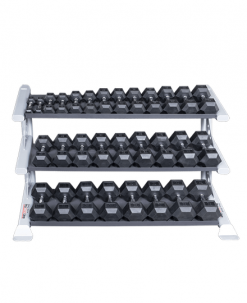 Body-Solid ProClubline 3 Tier Dumbbell Rack Equipment