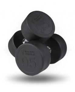 Body-Solid Equipment Rubber Pro-Style Dumbbell