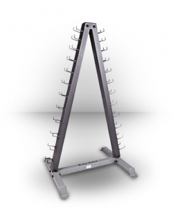 Body-Solid 12 Pair Vinyl Neoprene Dumbbell Rack