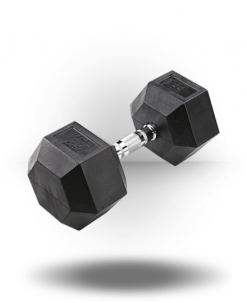 Body-Solid Equipment Rubber Coated Hex Dumbbell