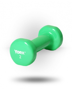 York Barbell Equipment Vinyl Fitbell