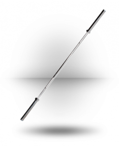 York Barbell Equipment North American Bar - 30 Mm, Chrome, 7 Ft