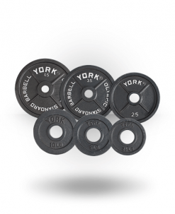 York Barbell Equipment Standard Cast Iron Olympic Plate