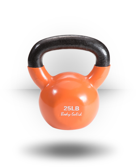 Body-Solid Vinyl Coated Kettlebell Set 8 Body-Solid Vinyl Coated Kettlebell Set