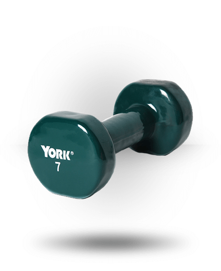 York Barbell Vinyl Fitbell 3 York Barbell Vinyl Fitbell