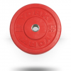 York Barbell Solid Rubber Training Color Bumper Plate (lb) Equipment
