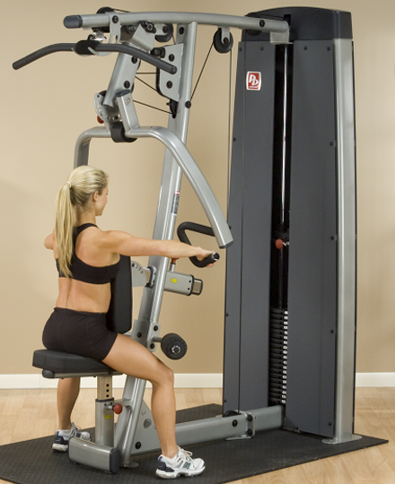 Body-Solid Equipment Pro Dual Vertical Press And Lat Station 7 Body-Solid Equipment Pro Dual Vertical Press And Lat Station