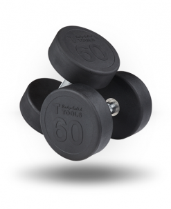 Body-Solid Equipment Rubber Pro-Style Dumbbell